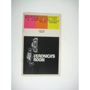 Veronica's Room Playbill February 1973 Eileen Heckart Arthur Kennedy